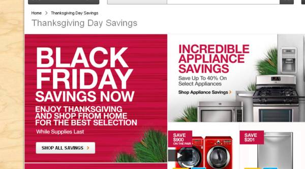 2019 Black Friday Appliance Deals