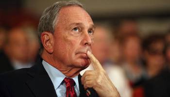 Michael Bloomberg has spent over $200 million on ads in the two months since he announced he's running for president.