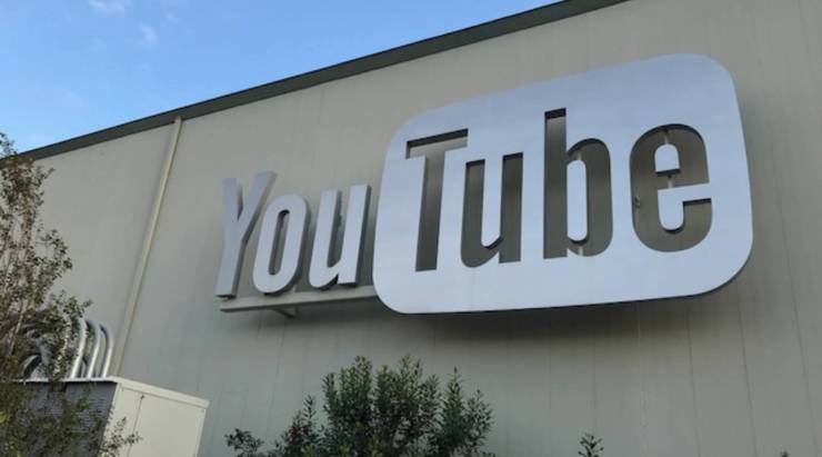 Exterior of YouTube Space in Los Angeles.