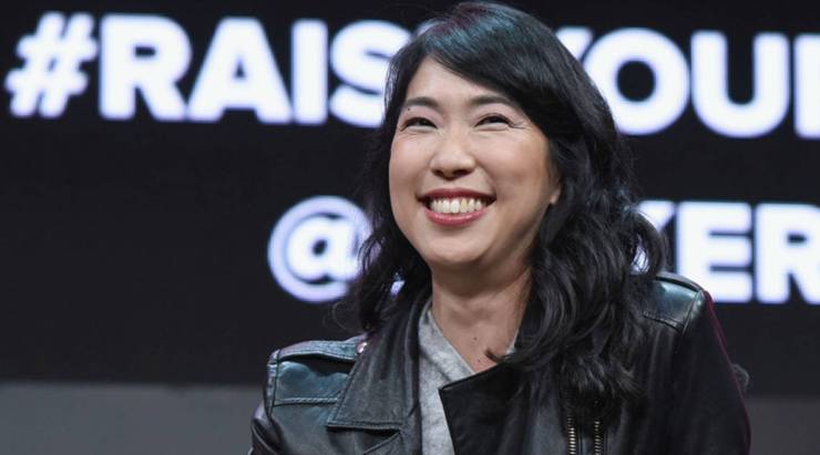 Co-Founding Partner, Floodgate, Ann Miura-Ko speaks onstage during The 2018 MAKERS Conference at NeueHouse Hollywood on February 6, 2018 in Los Angeles, California.