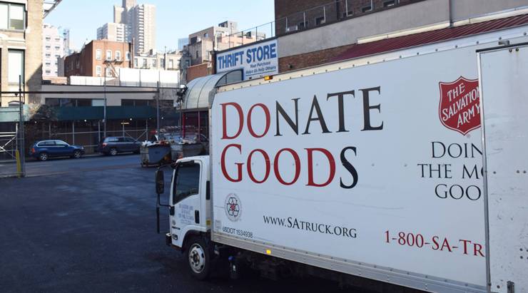 Joyless Junk, Salvation Army Furniture Donation New York City
