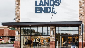 Lands' End is investing in brick-and-mortar stores. Above, a store in Bridgewater, New Jersey.