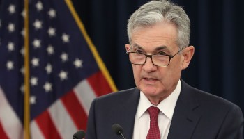 Fed Chair Jerome Powell speaks at a news conference on Dec. 19, 2018, in Washington, D.C.
