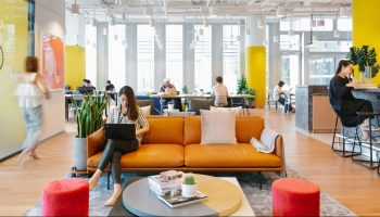 A WeWork location in Shanghai.