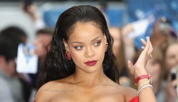 Amazon Prime has more than 100 million members. That’s a lot of potential customers for Rihanna, shown above at a London movie premiere in 2017.