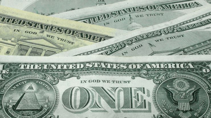 U.S. paper currency.