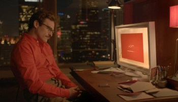 Theodore, played by Joaquin Phoenix, falls in love with his digital assistant in 2013's "Her."