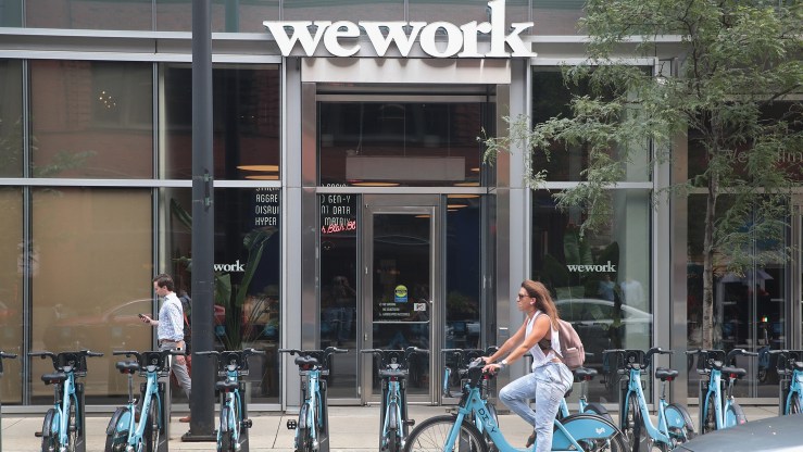 A WeWork office in Chicago.