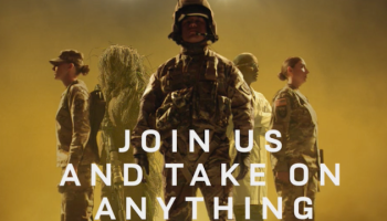 An image from the Army's newest campaign hoping to recruit members of Generation Z.