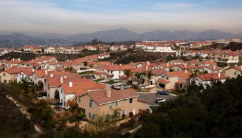 A suburban neighborhood north of San Diego, California.