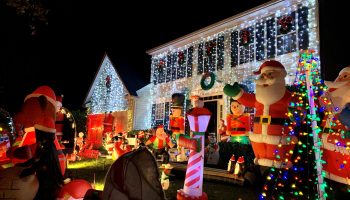 Robbie Mamula calls his annual holiday display in Severn, MD "Mamulaville."