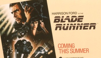 A 1982 promotion for the futuristic "Blade Runner."