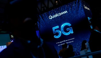 Cristiano Amon, the president of Qualcomm, says a big obstacle to 5G is "getting new sites up."