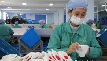 Dasheng face mask factory is one of the essential enterprises called back to work to help contain the new coronavirus.