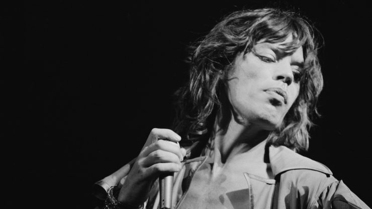 British singer Mick Jagger, frontman for The Rolling Stones.