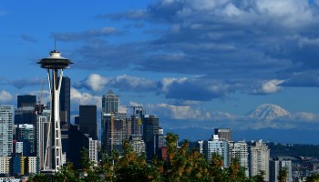 The Seattle skyline in 2019.