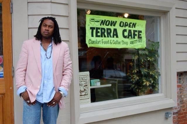 Terence Dickson owns Terra Cafe in Baltimore, Md.