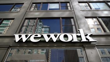 A WeWork office in San Francisco. WeWork's CEO said the company hasn’t paid April and May rent in some locations.