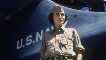 Eloise J. Ellis worked as a senior supervisor at a Texas naval air station during World War II. Women were drawn into the war effort and joined the workforce in droves afterward.
