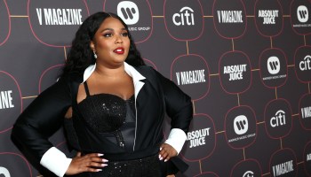 Recording artist Lizzo at the Warner Music Group's pre-Grammy party in January.