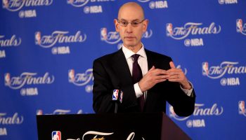 NBA Commissioner Adam Silver attempts to save the basketball season