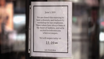 Sephora closed its stores in 2019 to hold diversity and inclusion training for its employees.