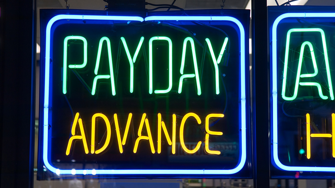 payday loans employing credit cartomancy