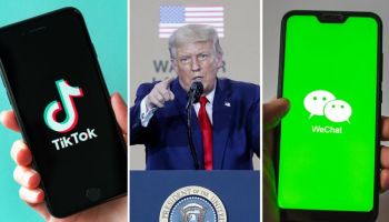 Tiktok We Chat apps and President Trump