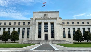 The Federal Reserve Board building on July 1, 2020 in Washington, D.C.