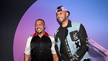 Timbaland and Swizz Beatz, creators of Verzuz, at an event in 2019.