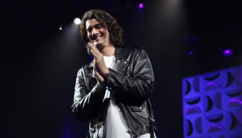 Adam Neumann, former CEO of the We Company, seen here in 2018