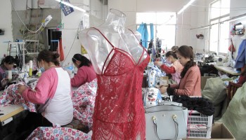 Midnight Charm lingerie factory has been attempting to expand markets in Europe, Africa and the Middle East because of the U.S. tariffs imposed on its products.