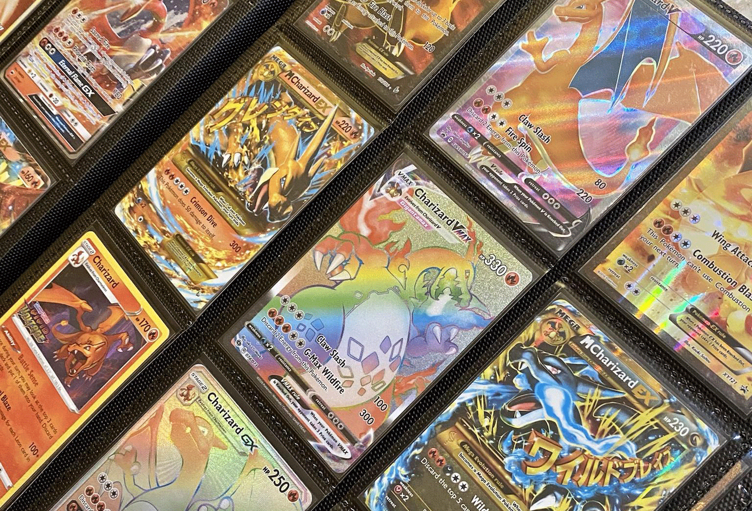 Pokemon Card Lot 10 Holo Reverse Guaranteed GX/V/EX Full Art VMax Rainbow Rare 