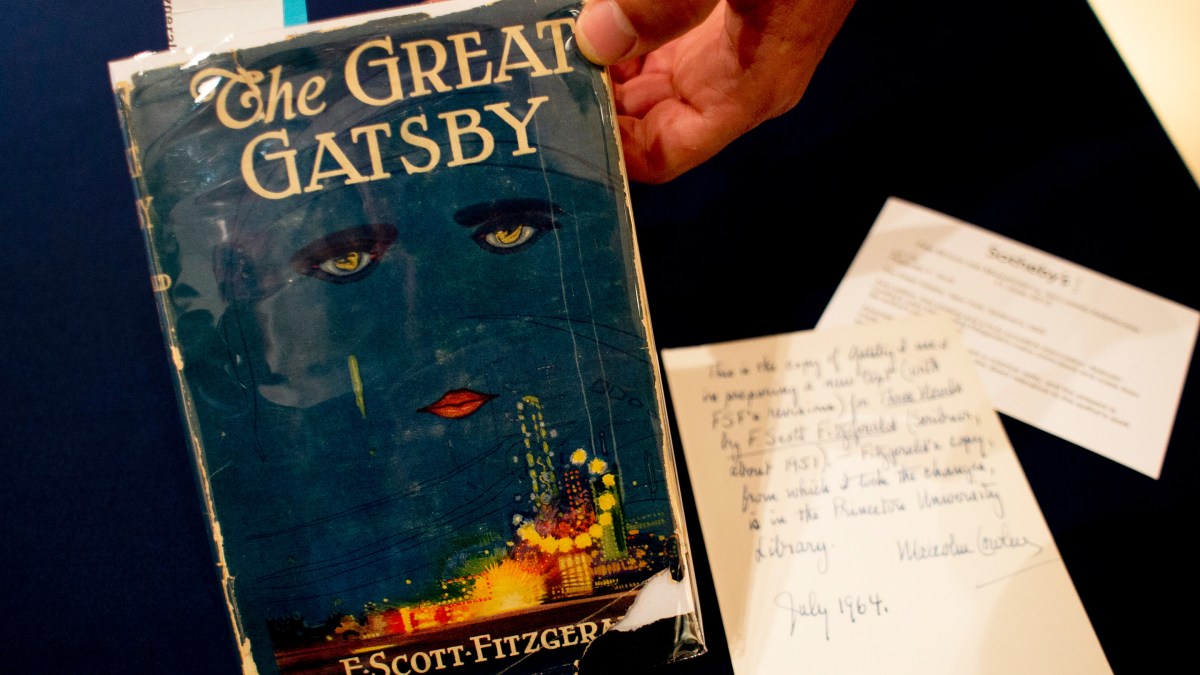“Great Gatsby” and other classics enter public domain Jan. 1 - Marketplace