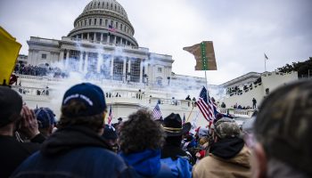 Pro-Trump supporters storm the U.S. Capitol following a rally with President Donald Trump on January 6, 2021 in Washington, D.C.