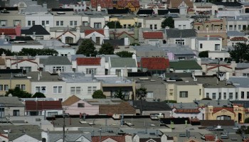 Rows of houses in San Francisco. Some property owners sold into the high-priced market in 2020 and took their cash to other regions.