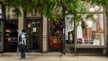 Retail shops in New Jersey. Despite the need for relief, businesses are finding it difficult to meet the eligibility requirements.