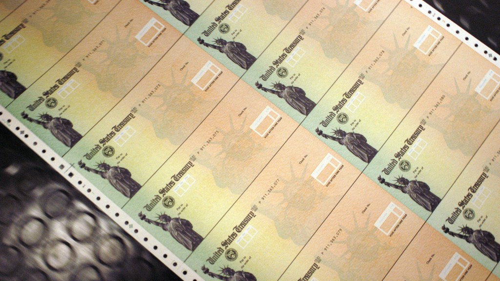 Blank Social Security checks are run through a printer at the U.S. Treasury printing facility February 11, 2005 in Philadelphia, Pennsylvania.