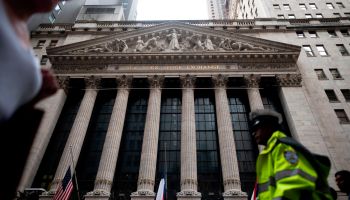 The New York Stock Exchange.