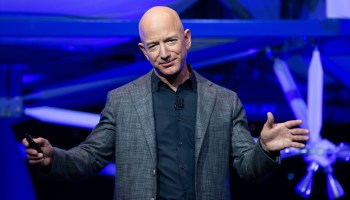 Jeff Bezos, seen in 2019, is currently worth $177 billion.