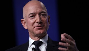Amazon founder Jeff Bezos, who is worth an estimated $192 billion, according to Forbes.