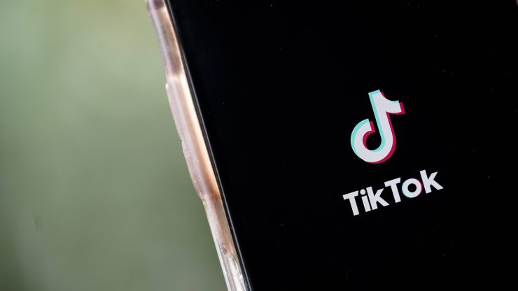 In this photo illustration, the TikTok app is displayed on an Apple iPhone on August 7, 2020 in Washington, D.C.