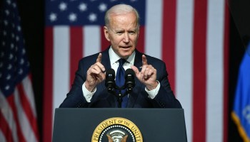 Joe Biden speaks at a press conference on June 1, 2021.