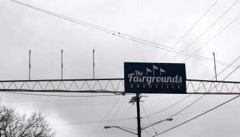The Nashville fairgrounds sign. Nashville hopes to bring a more diverse crowd to the fairgrounds property and may diversify the oversight board as well.