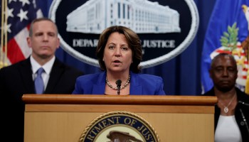 Deputy U.S. Attorney General Lisa Monaco announces the recovery of millions of dollars worth of cryptocurrency from the Colonial Pipeline Co. ransomware attacks on June 7, 2021.