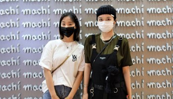 Yolanda Yu (left) and Yilina Li are willing to take a trip to TX Huaihai mall just for a particular bubble tea brand that appeared in singer Jay Chou's music video.