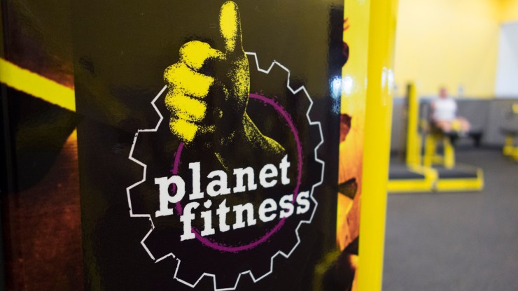 A Planet Fitness logo is shown.