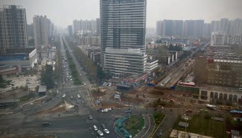 The rapid construction in Luoyang city and other urban centers across China is partly the reason the country is the world's biggest carbon emitter.