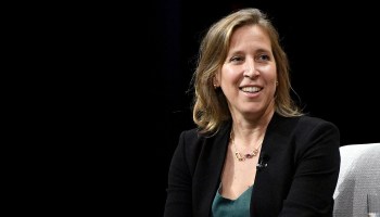 CEO of YouTube, Susan Wojcicki, speaks onstage during "What If the Platform Is the Message?" at the Vanity Fair New Establishment Summit at Yerba Buena Center for the Arts on October 20, 2016 in San Francisco, California.