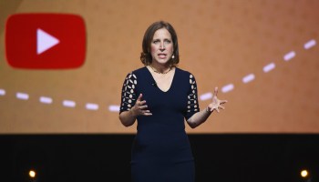 YouTube CEO Susan Wojcicki speaks onstage during the YouTube Brandcast 2018 presentation at Radio City Music Hall on May 3, 2018 in New York City.